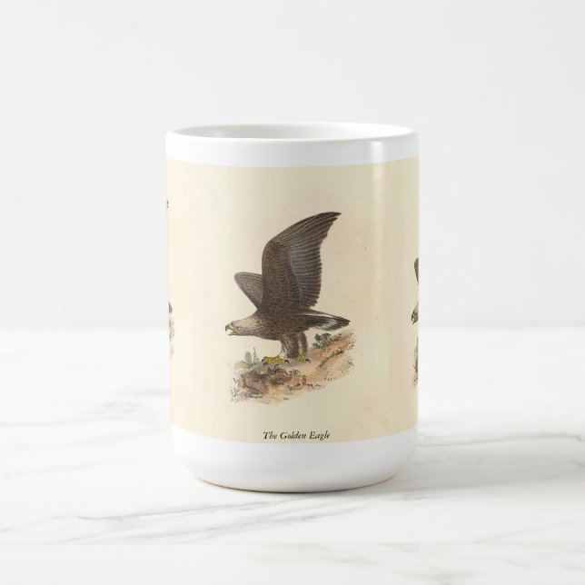 Mug Aigle d'or (Aquila chrysaetos) NY Bird Image (Centre)
