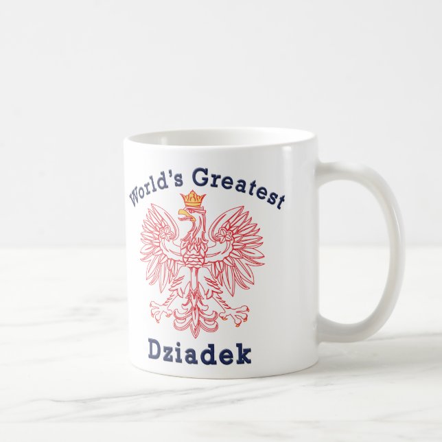 Mug Aigle Dziadek le plus grand du monde (Droite)