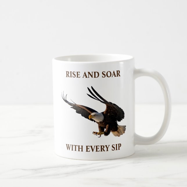 Mug Aigle en marche vers le bas (Droite)