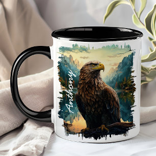 Mug Aigle en montagne sauvage