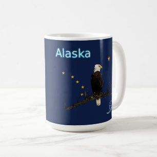 Mug Aigle Et Drapeau De L'Alaska