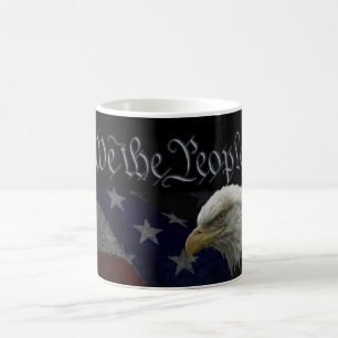 Mug Aigle et drapeau patriotiques