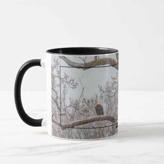 Mug Aigle Lone Dans Le Squale De Neige (Gauche)