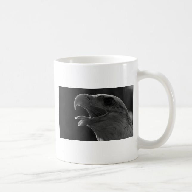 Mug Aigle noir et blanc (Droite)