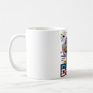 Mug Aigle patriotique Dabbing 4 juillet BRUH
