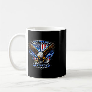 Mug Aigle patriotique des États-Unis 250e anniversaire