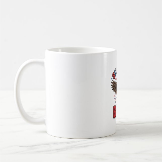 Mug Aigle Patriotique Six Sept Bruh Design Vectoriel_1 (Gauche)