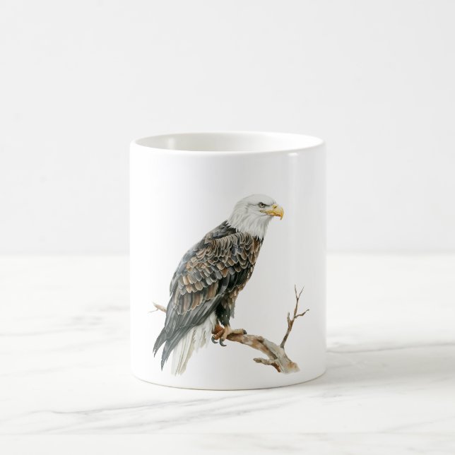 Mug Aigle perché sur une branche (Centre)