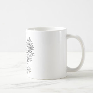Mug Aigle Polonais Avec Couronne Or