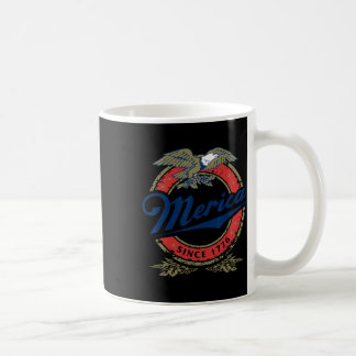 Mug Aigle rétro Mérica 4 juillet drôle hommes femmes U