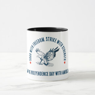 Mug Aigle royal - cadeau pour le 4 juillet