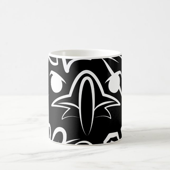 Mug Aigle tribale noire et blanche (Centre)