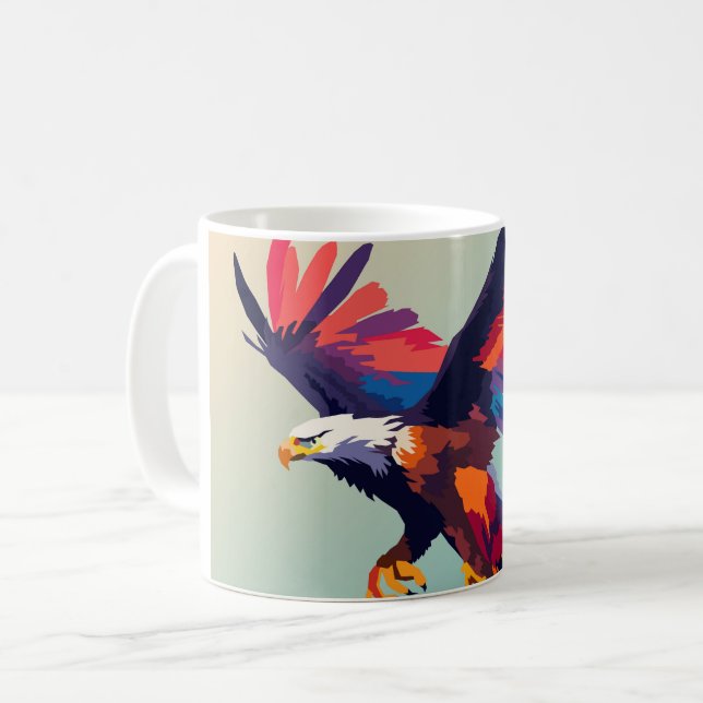Mug Aigle volant (Devant gauche)