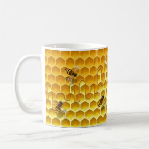 Mug Aiguilles à miel et abeilles domestiques volantes