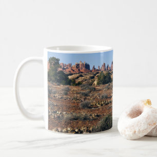 Mug Aiguilles du sentier de Pothole Point à Canyonland