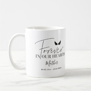 Mug ailes d'anges personnalisées Photo de Noël comm