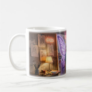 Mug Ailes de Guérison dans un Studio de Rêve Urbai