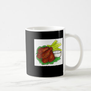 Mug Ailes de poulet BBQ chaud Buffalo Ny New York Céle