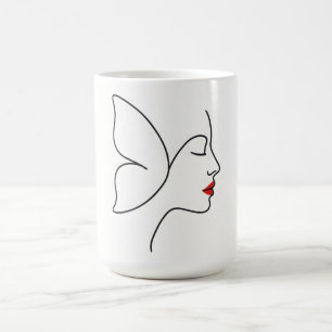 Mug Ailes émergentes - Portrait caché de guérison des