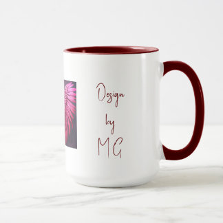 Mug Ailes radieuses : Le mélange divin du logo Radhe e