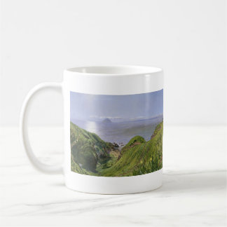 Mug Ailsa Craig et l'île d'Arran, Écosse