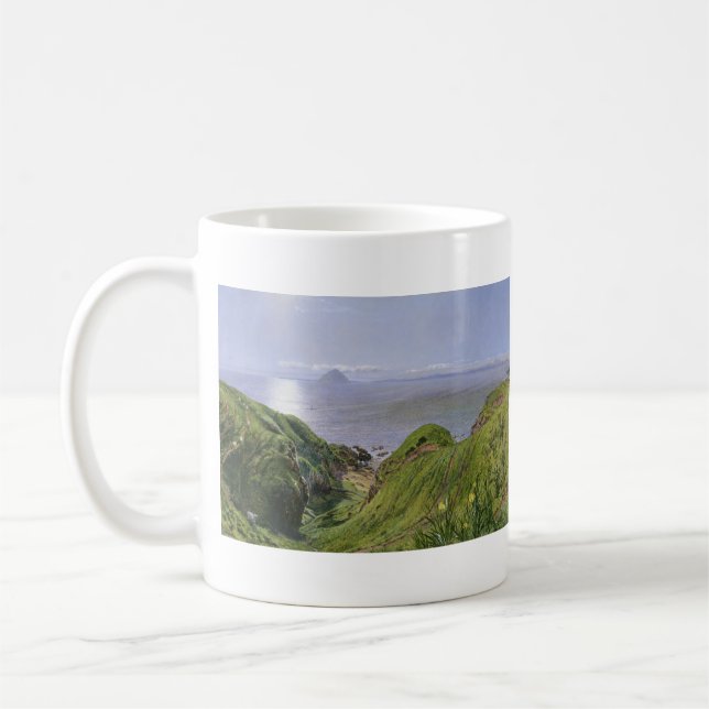 Mug Ailsa Craig et l'île d'Arran, Écosse (Gauche)