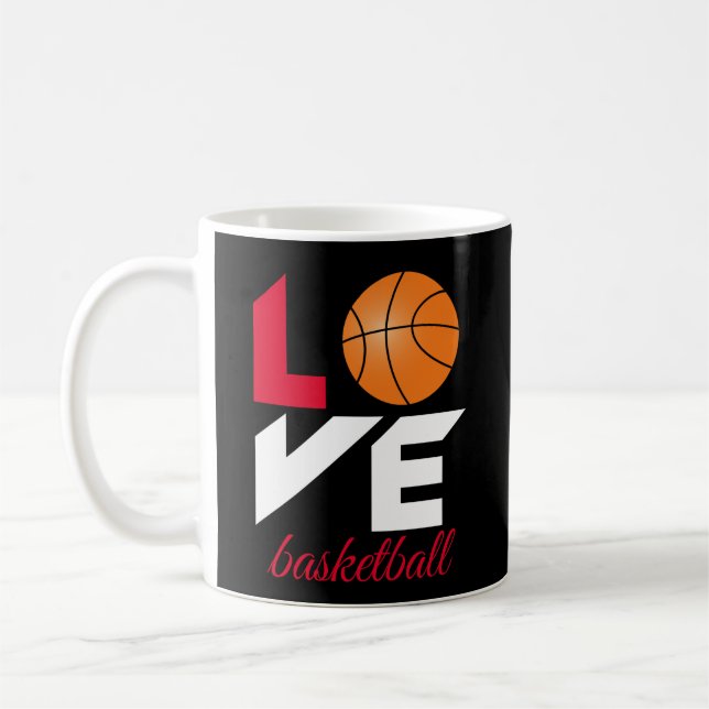 Mug Aime le basket-ball (Gauche)