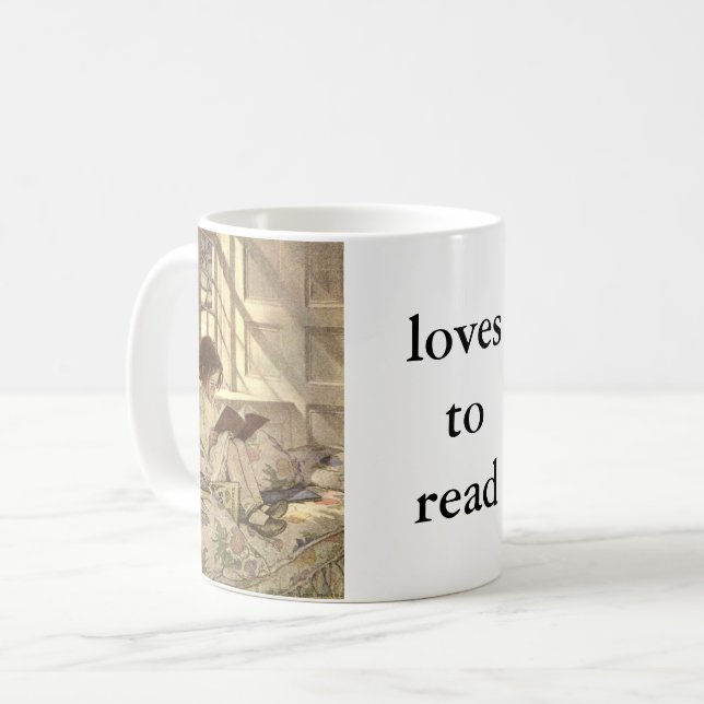 Mug Aime lire (Devant gauche)