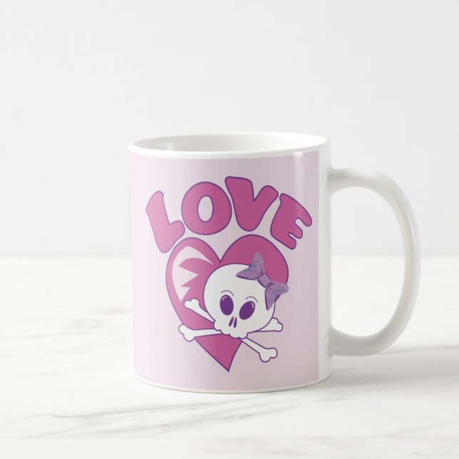 Mug Aimer le crâne (Droite)