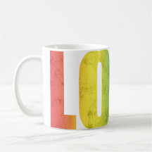 AIMER le texte arc-en-ciel