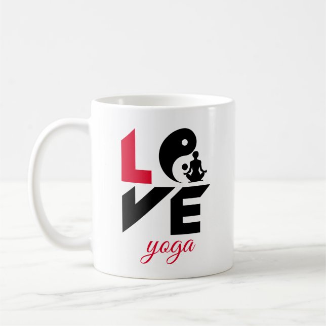 Mug Aimer le yoga (Gauche)
