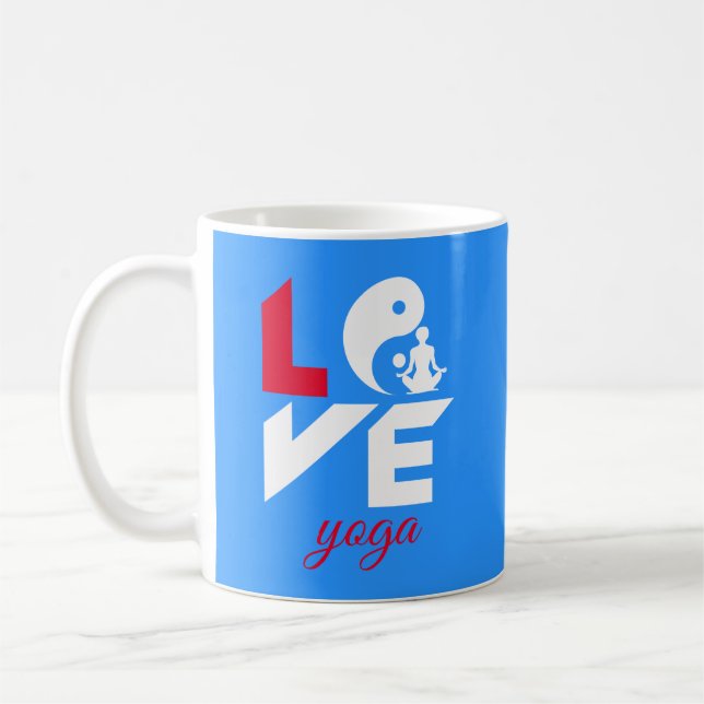 Mug Aimer le yoga (Gauche)