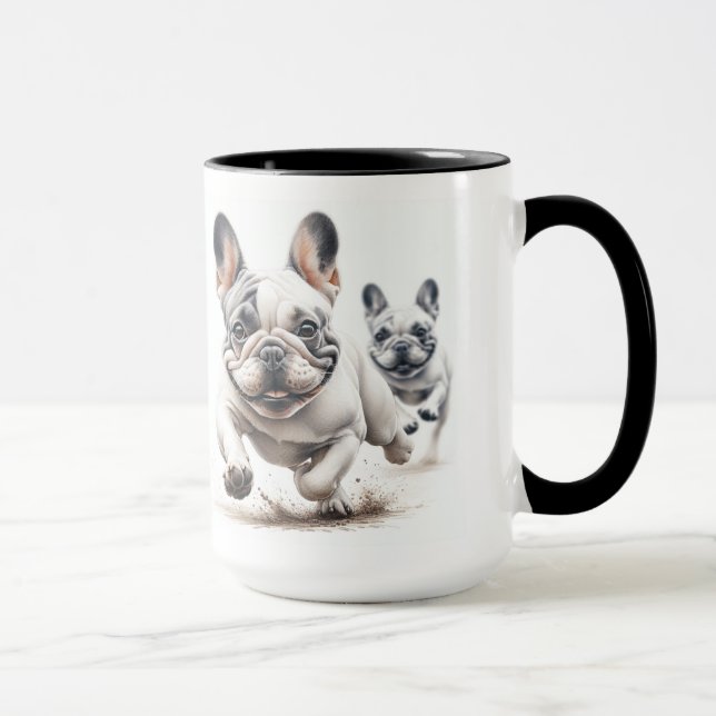 Mug Aimer les Bouledogues Français (Droite)