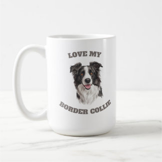 Mug Aimer ma frontière Collie