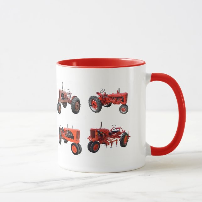 Mug Aimez ces vieux tracteurs rouges (Droite)