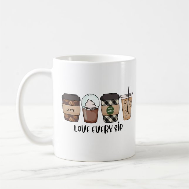 Mug Aimez Chaque Sip (Gauche)