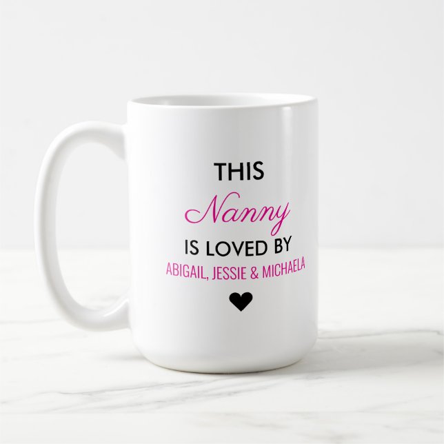 Mug Aimez Grandma" 1-photo (Gauche)