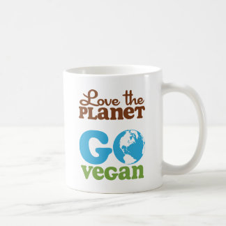Mug Aimez la planète vont végétalien