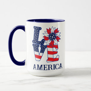 Mug Aimez l'Amérique