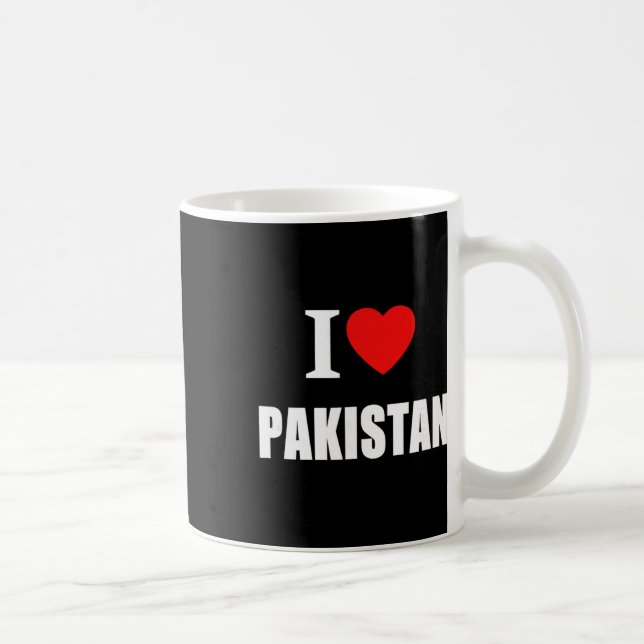 Mug Aimez le cricket à pied au Pakistan  (Droite)