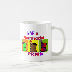 Mug Aimez le T-shirts et les cadeaux du pharmacien un