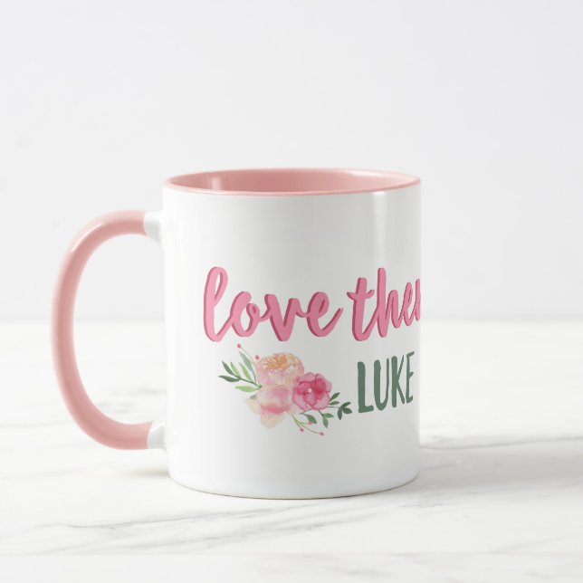 Mug Aimez-Les De Toute Façon Écriture // Verse Bible (Gauche)