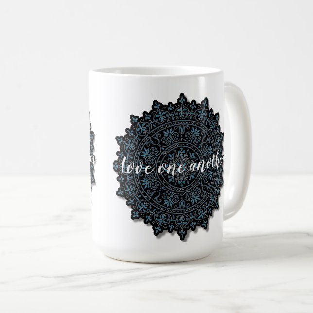 Mug Aimez les uns les autres  (Devant droit)