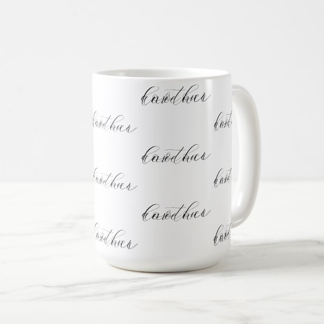 Mug Aimez les uns les autres  (Devant droit)