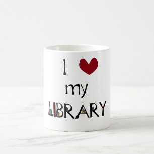 Mug Aimez ma bibliothèque
