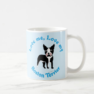 Mug Aimez-Moi, Aimez Mon Boston Terrier