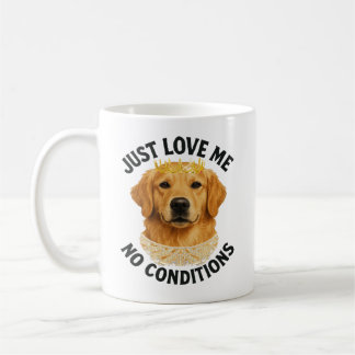 Mug Aimez-moi, c'est tout. Sans conditions