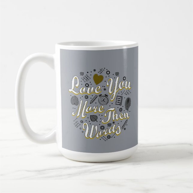 Mug aimez pour toujours, (Gauche)