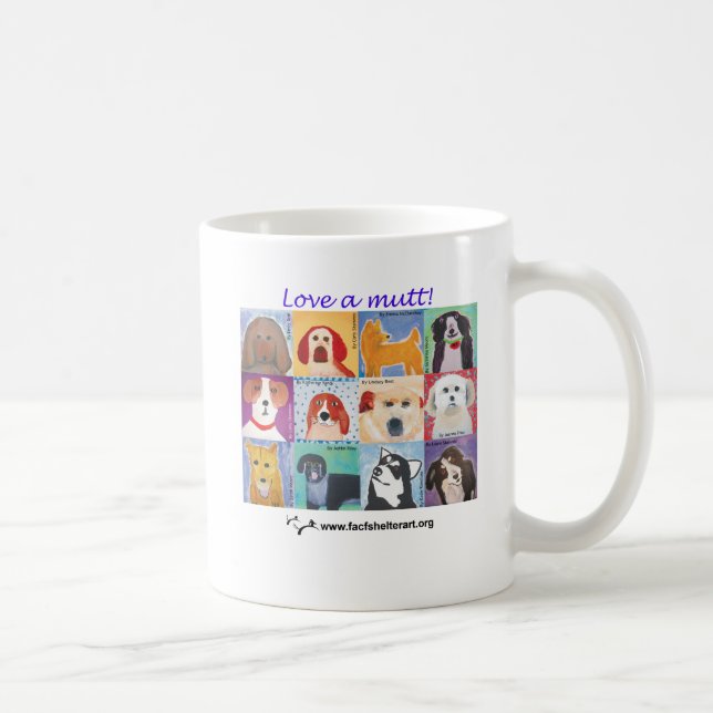 Mug Aimez un chien ! (Droite)
