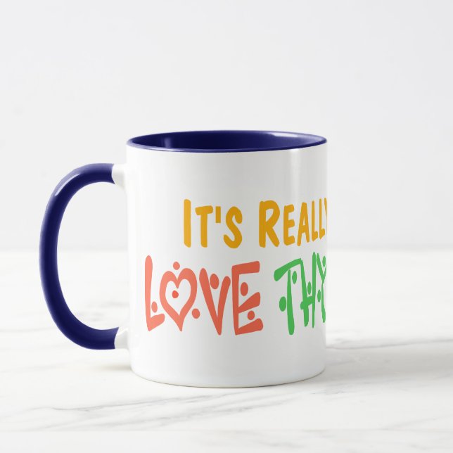 Mug Aimez votre voisin (Gauche)